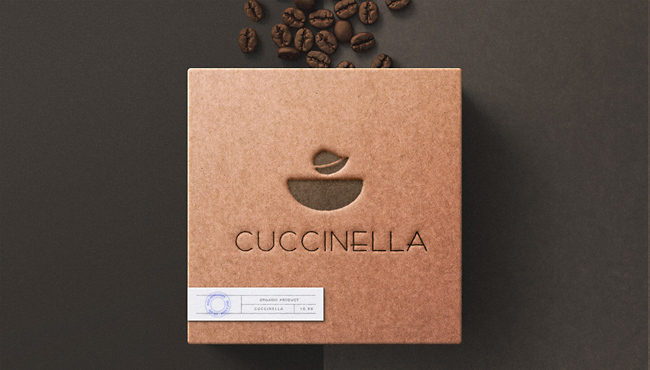 Анимирано лого на Cuccinella.com