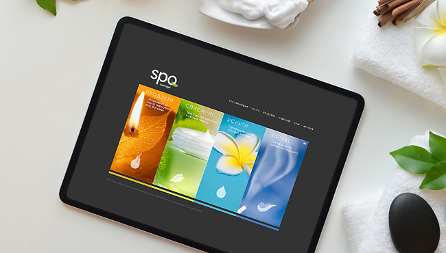 Уебсайт на Spa Concept